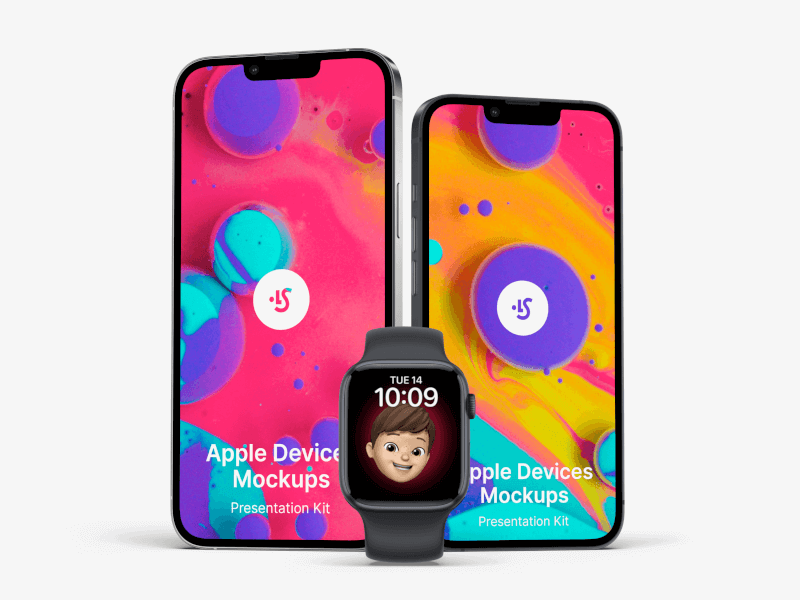 Apple Set online mockup