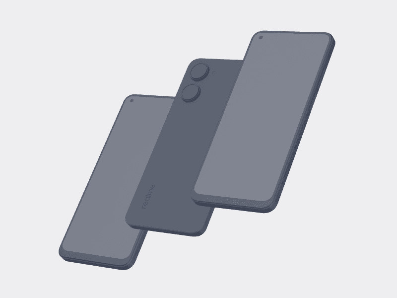 Realme 10 online mockup