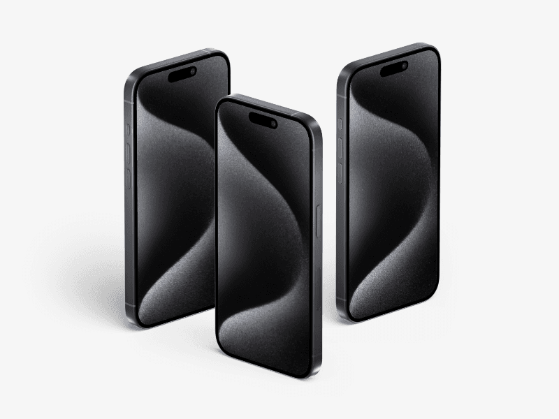 iPhone 15 Pro online mockup