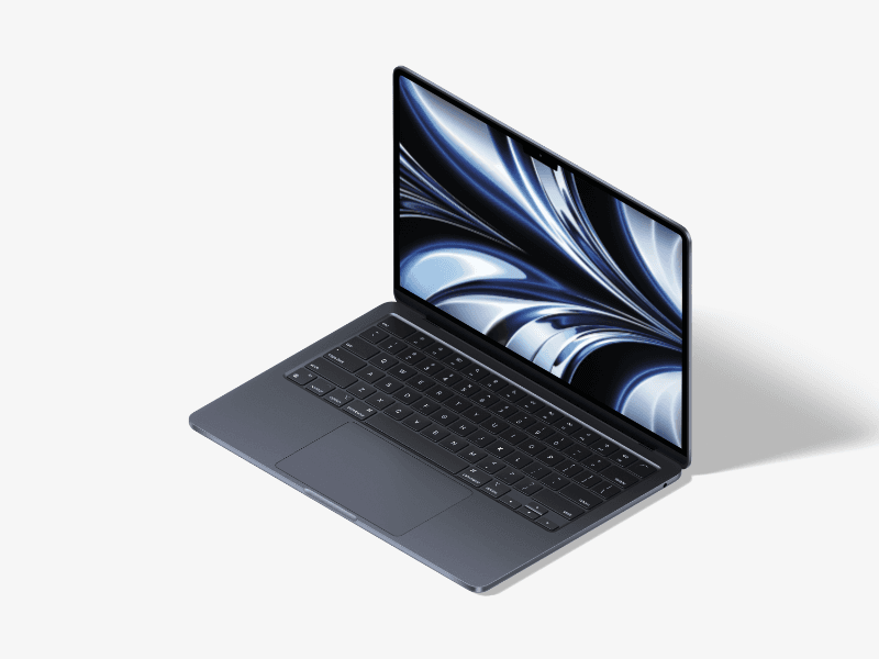 MacBook Air (2022) online mockup