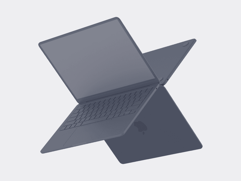 MacBook Air (2022) online mockup