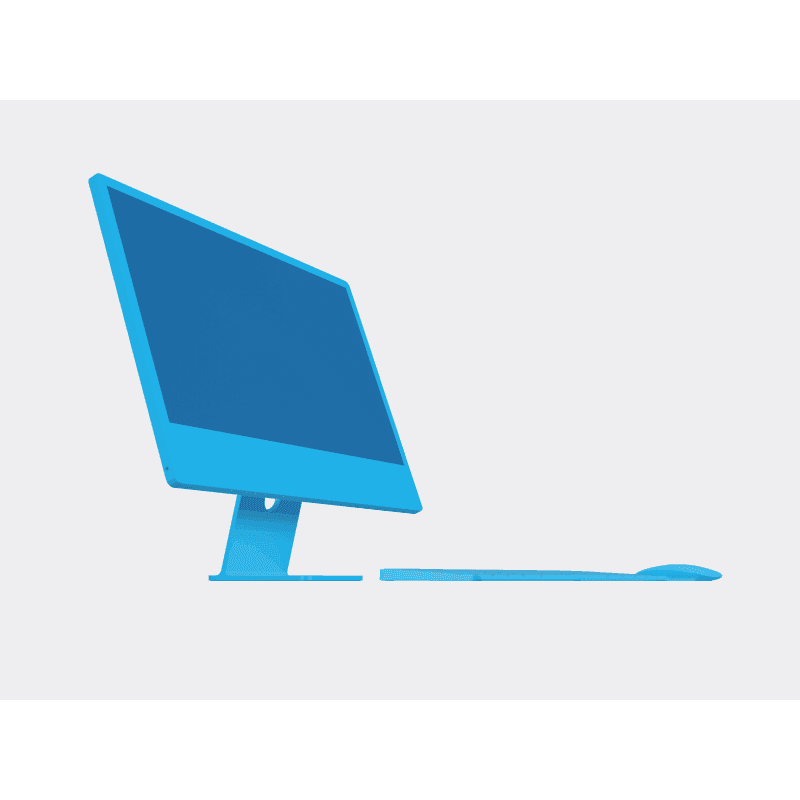 iMac 24 inch online mockup