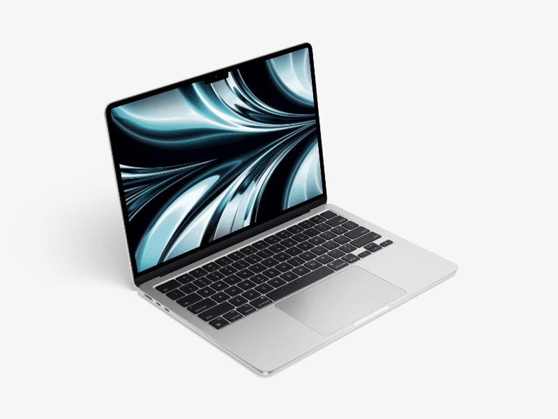 MacBook Air (2022) online mockup