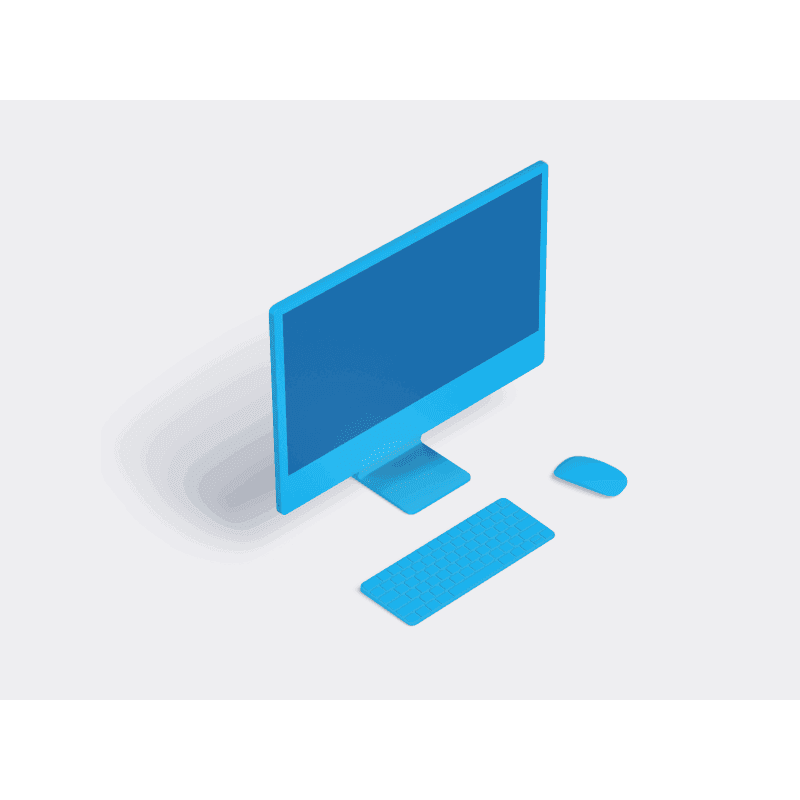 iMac 24 inch online mockup
