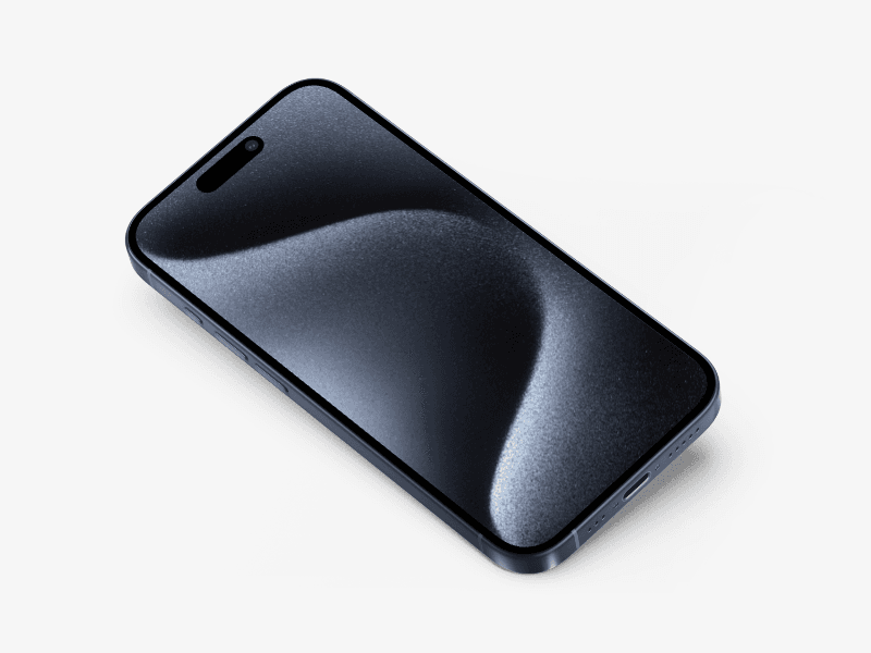iPhone 15 Pro online mockup