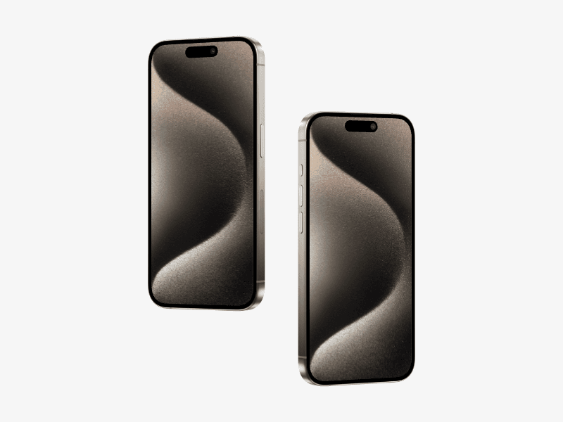 iPhone 15 Pro online mockup