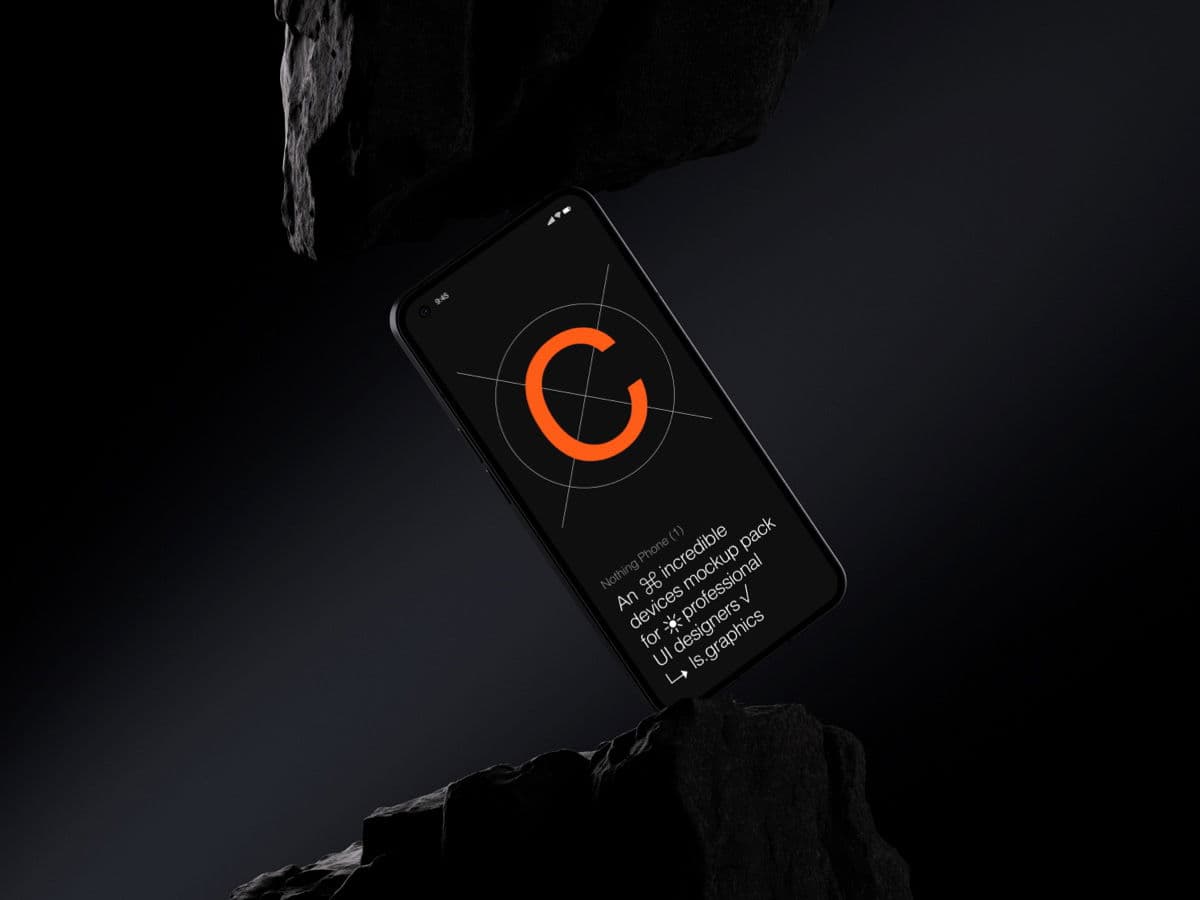 Nothing Phone 1 online mockup