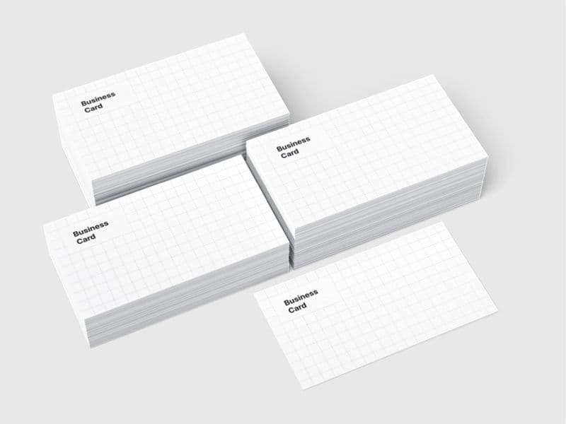 Business Cards online mockup
