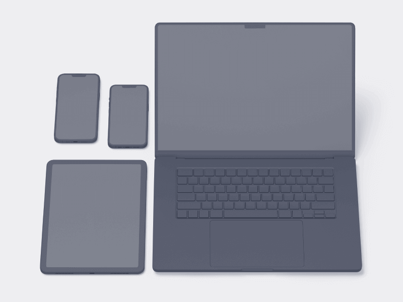 Apple Set online mockup