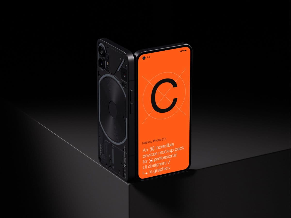 Nothing Phone 1 online mockup