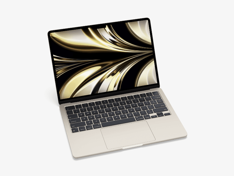 MacBook Air (2022) online mockup