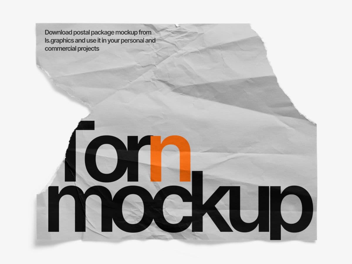 Torn Posters online mockup