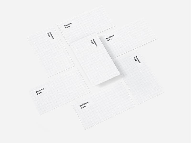 Business Cards online mockup
