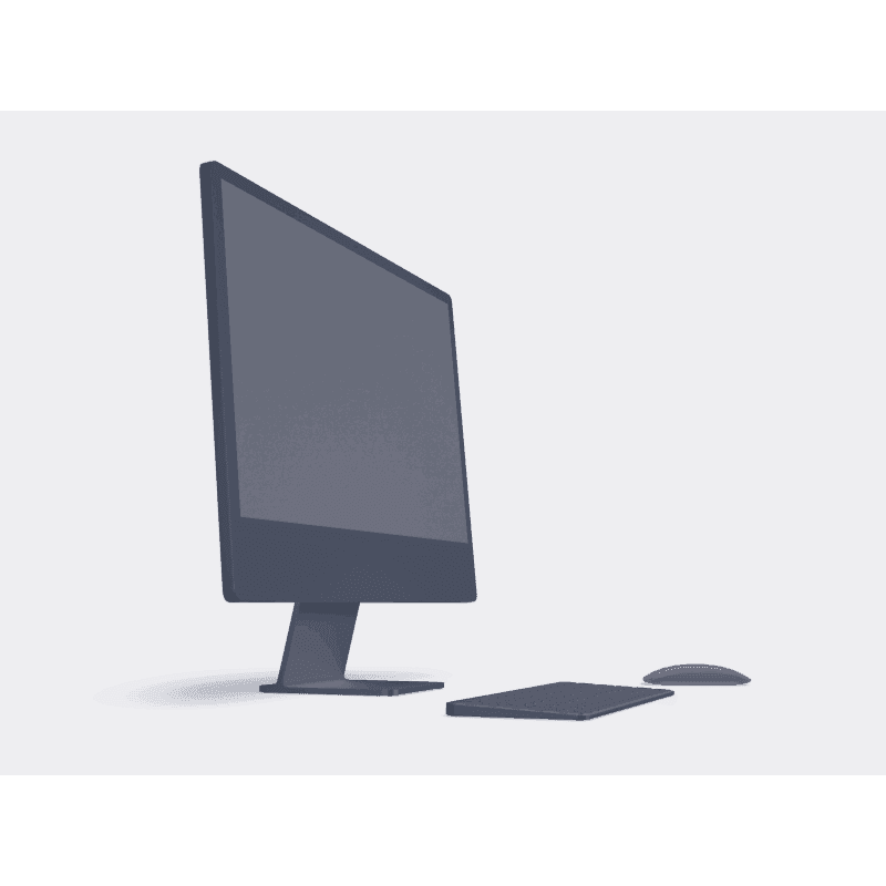 iMac 24 inch online mockup