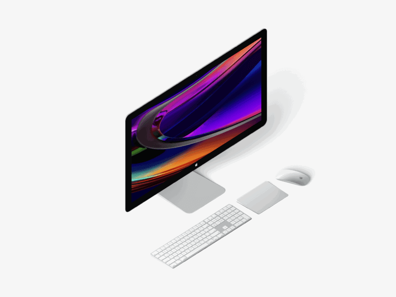 iMac online mockup
