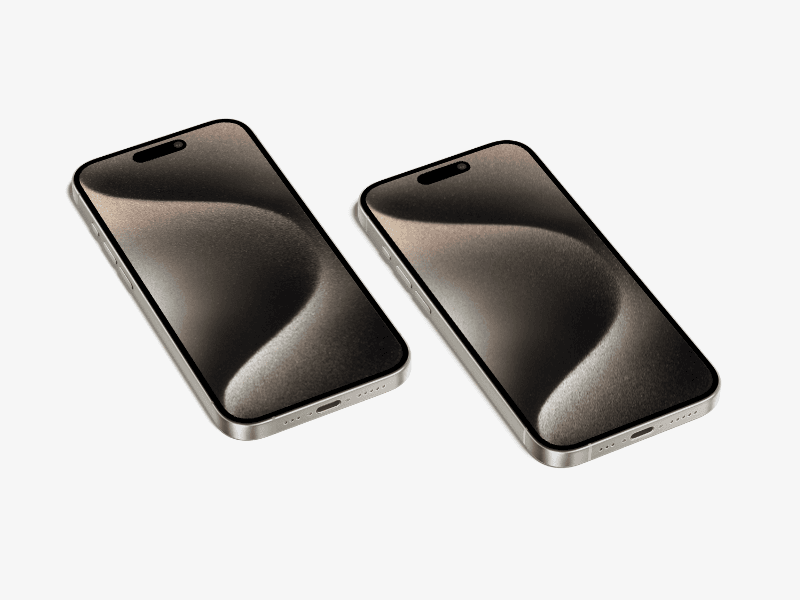 iPhone 15 Pro online mockup