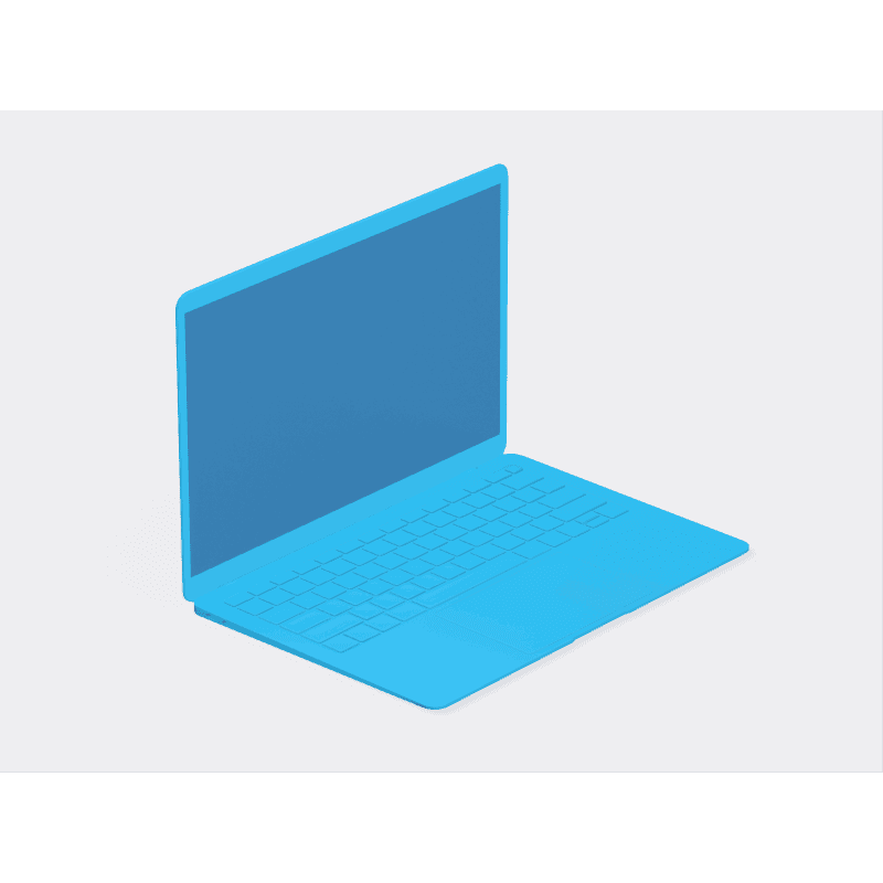MacBook Air 13 online mockup