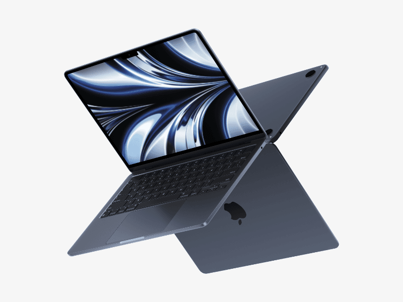 MacBook Air (2022) online mockup