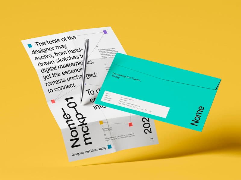 Nome online mockup