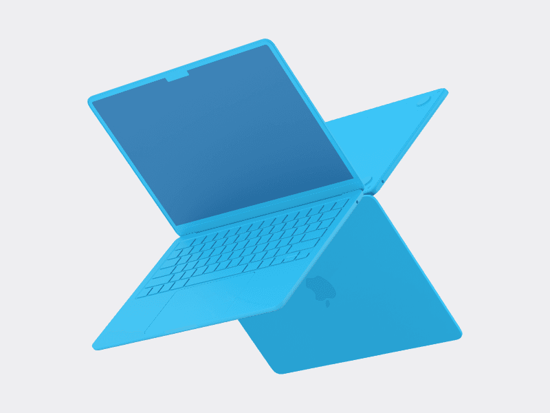 MacBook Air (2022) online mockup