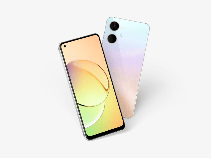 Realme 10 online mockup