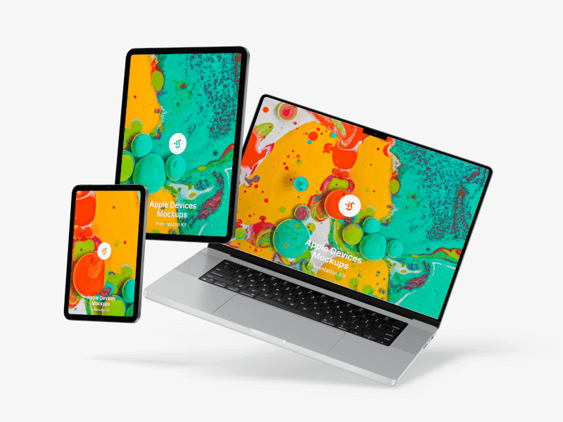 Apple Set online mockup