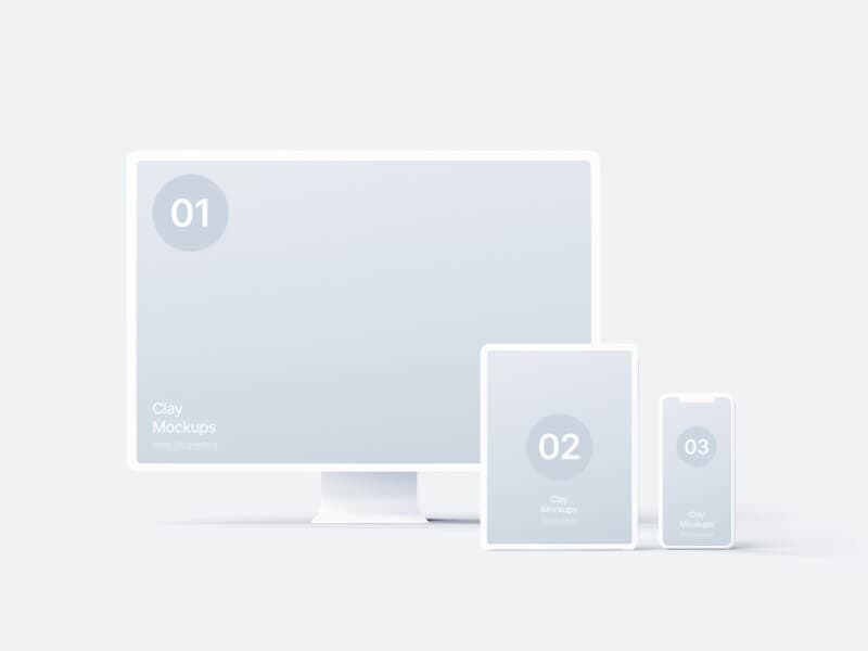 iMac online mockup