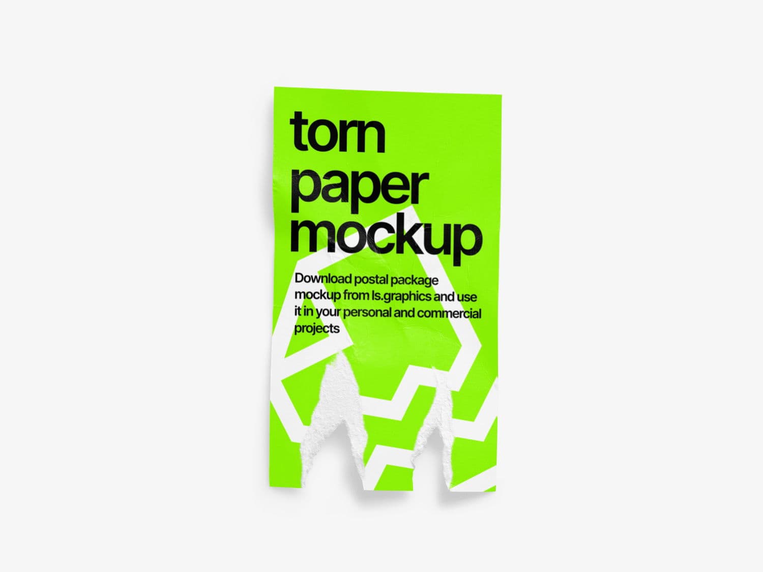 Torn Posters Glossy online mockup