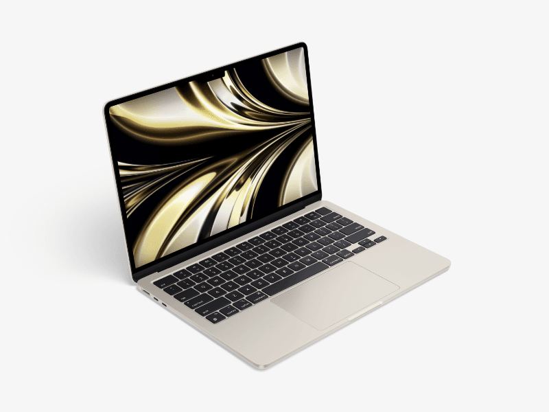 MacBook Air (2022) online mockup