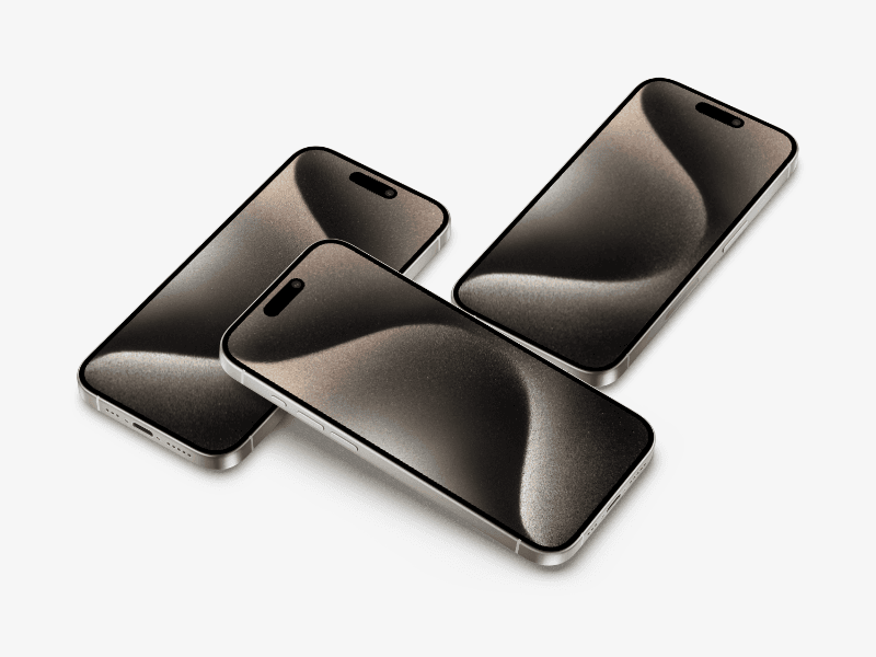 iPhone 15 Pro online mockup