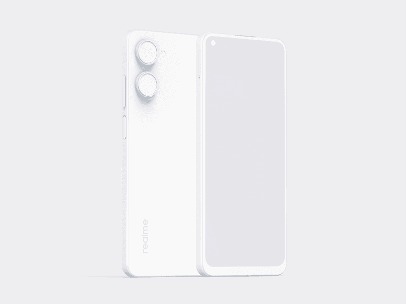Realme 10 online mockup
