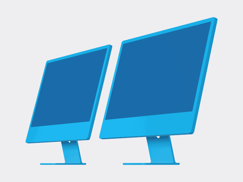 iMac 24 inch online mockup