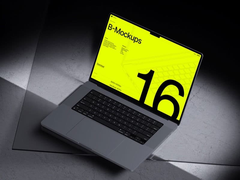 MacBook #16 online mockup