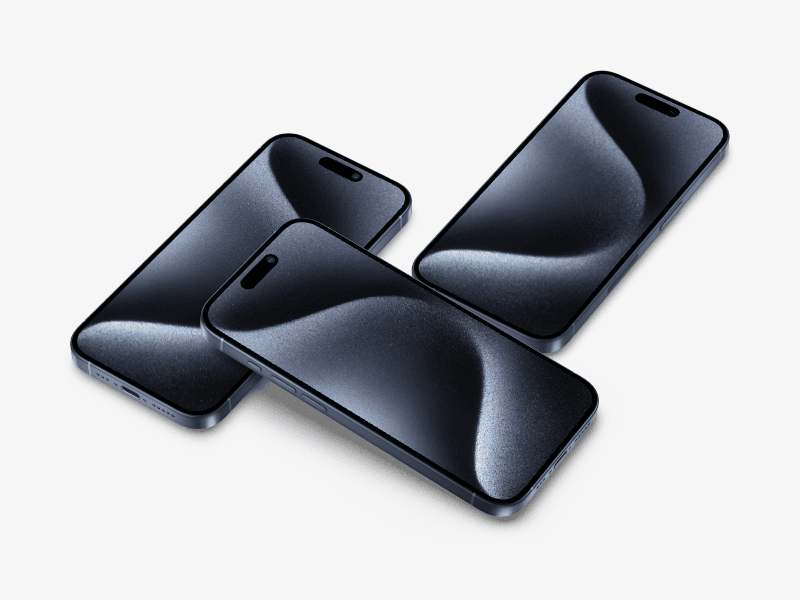 iPhone 15 Pro online mockup