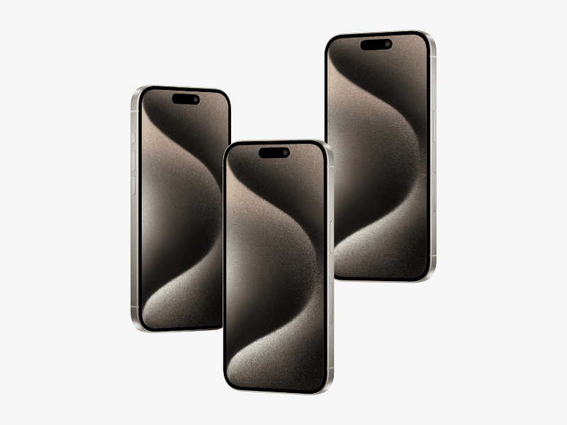 iPhone 15 Pro online mockup