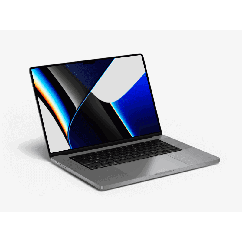 MacBook Pro 16 online mockup