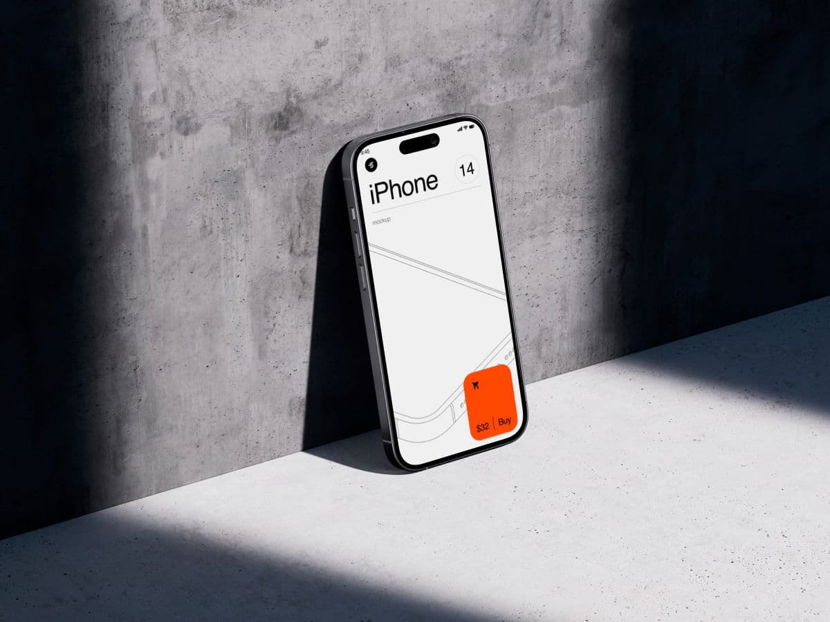 iPhone 14 Pro online mockup