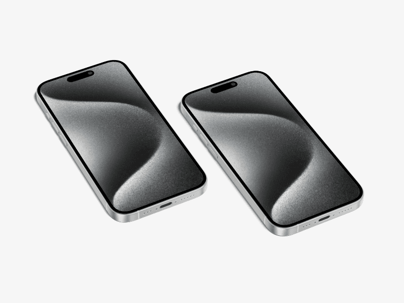 iPhone 15 Pro online mockup
