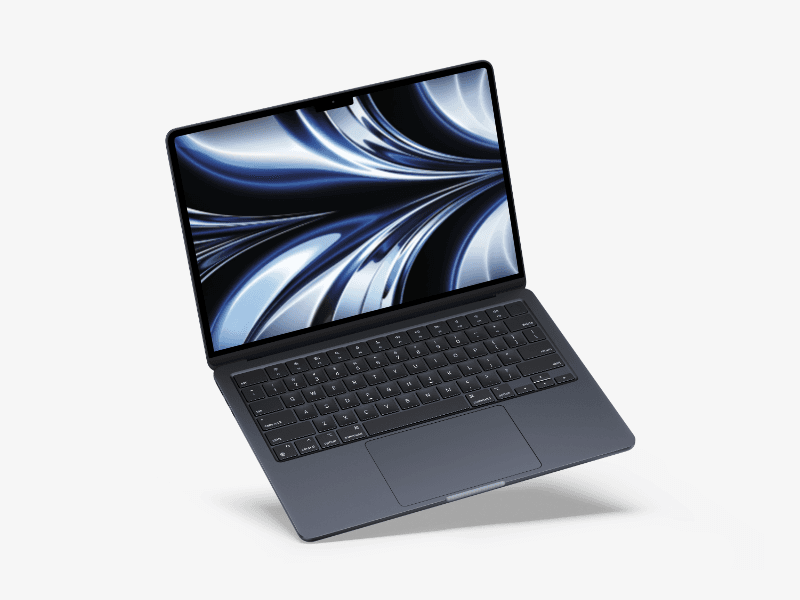 MacBook Air (2022) online mockup