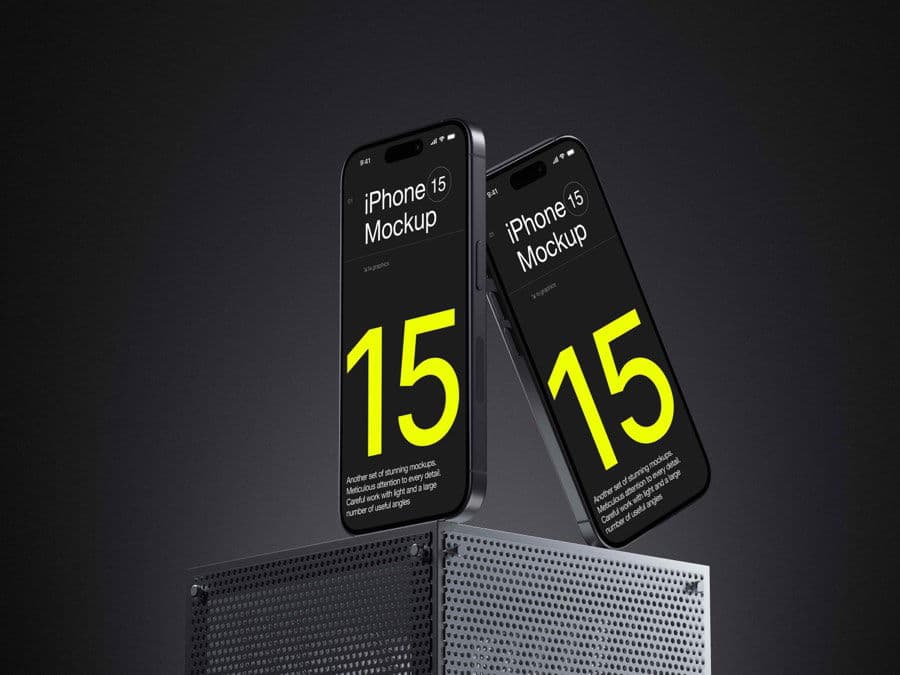 iPhone 15 Pro online mockup