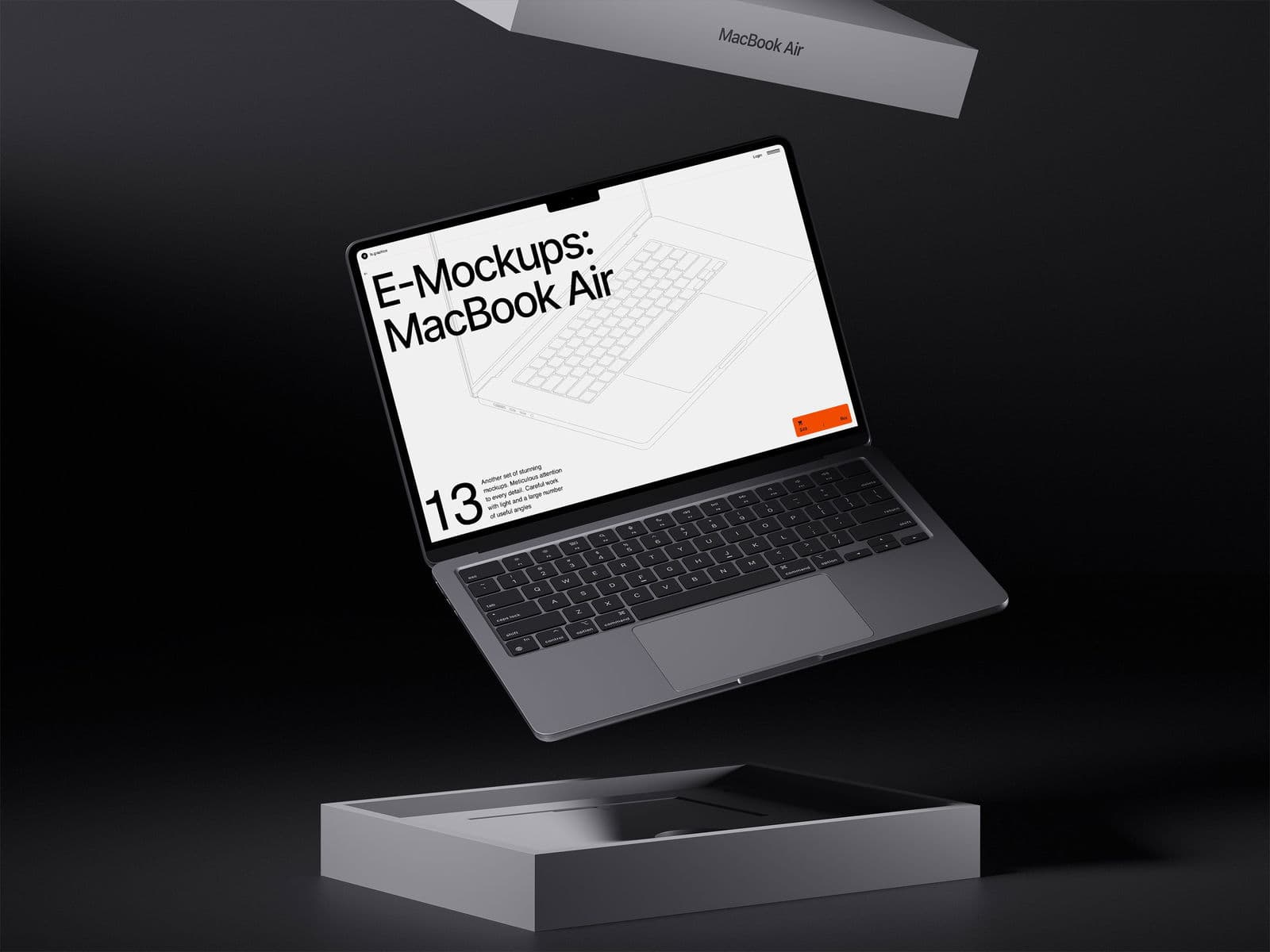 MacBook Air (2022) online mockup