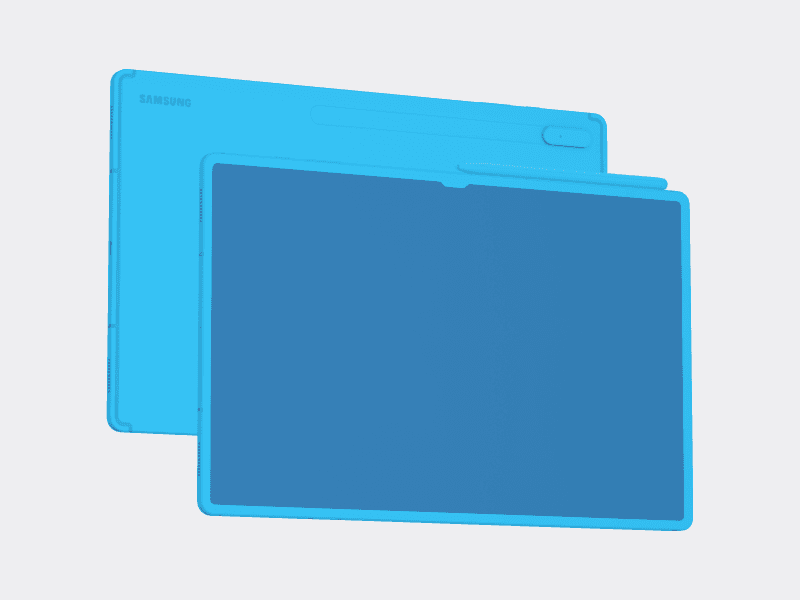 Galaxy Tab S8 Ultra online mockup