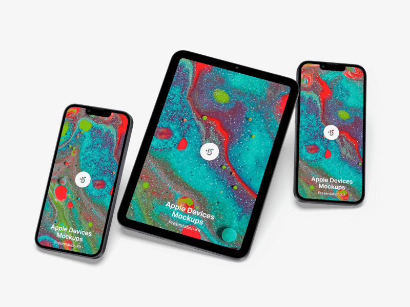 Apple Set online mockup