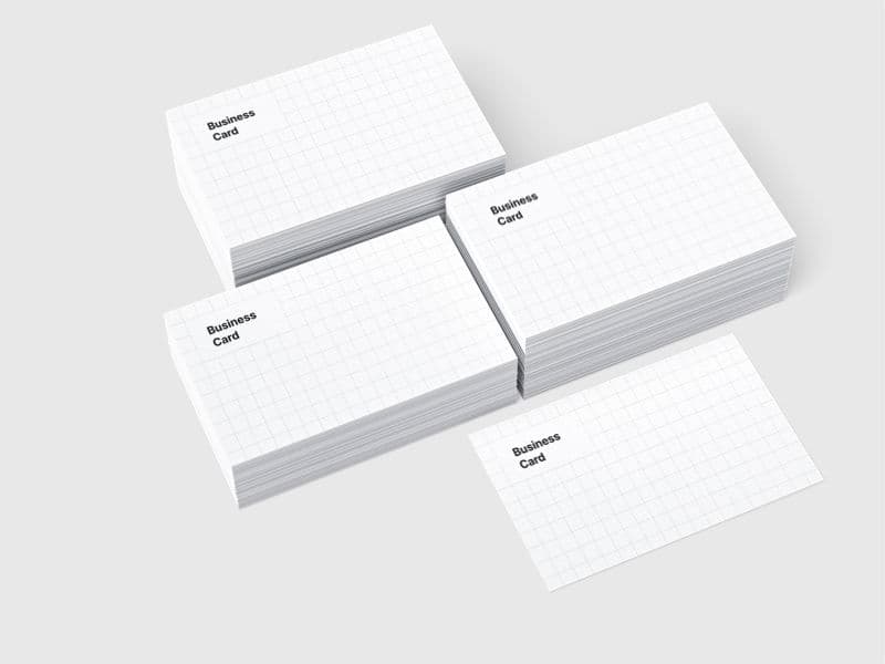 Business Cards online mockup