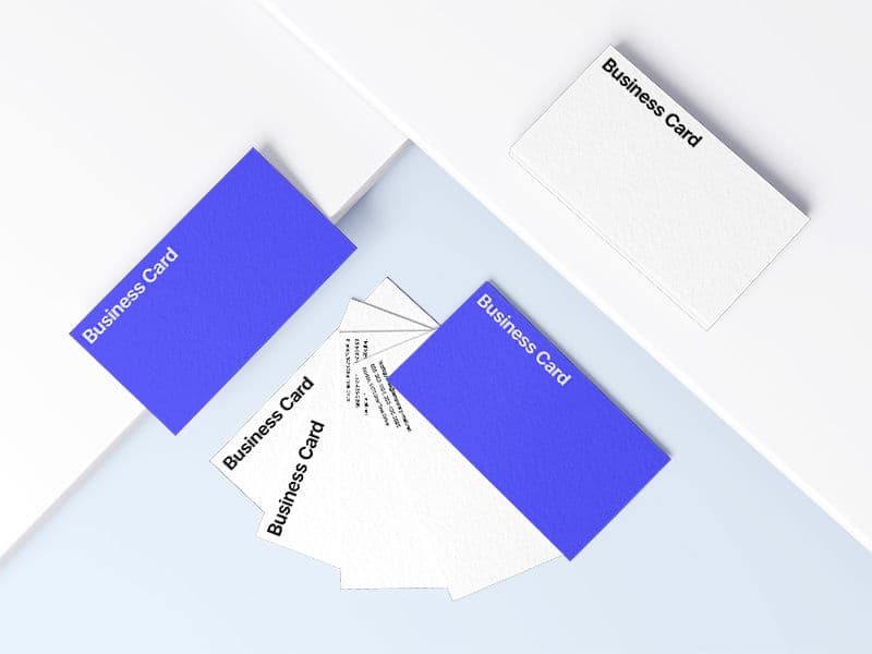 Business Cards online mockup