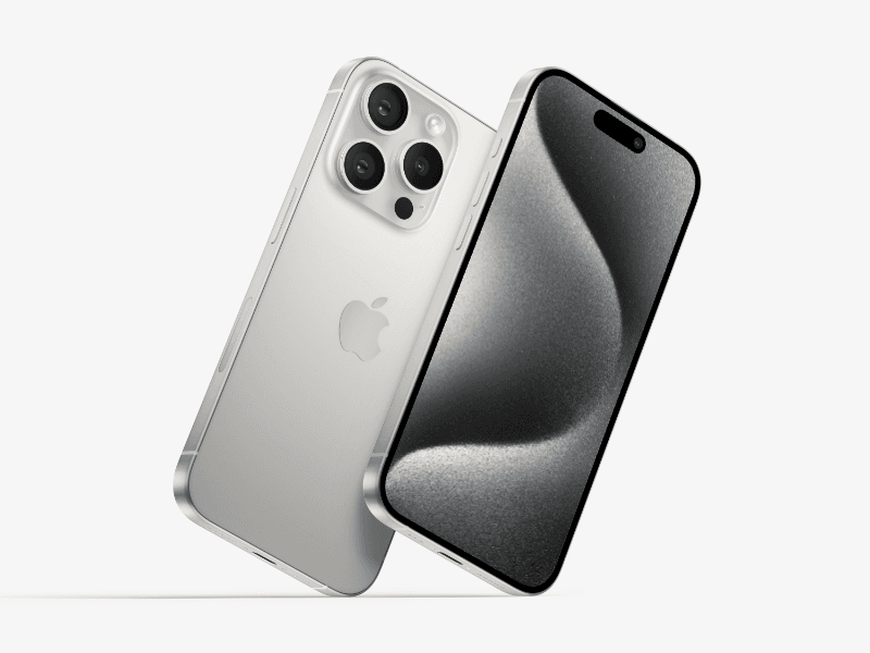 iPhone 15 Pro online mockup