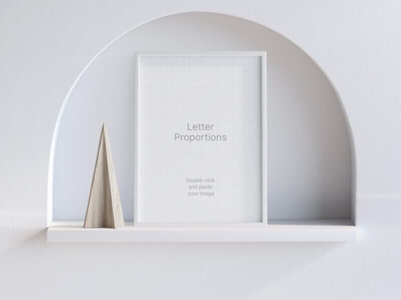 Frames online mockup