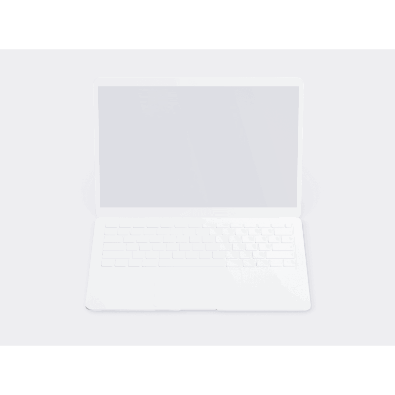 MacBook Air 13 (2020) online mockup