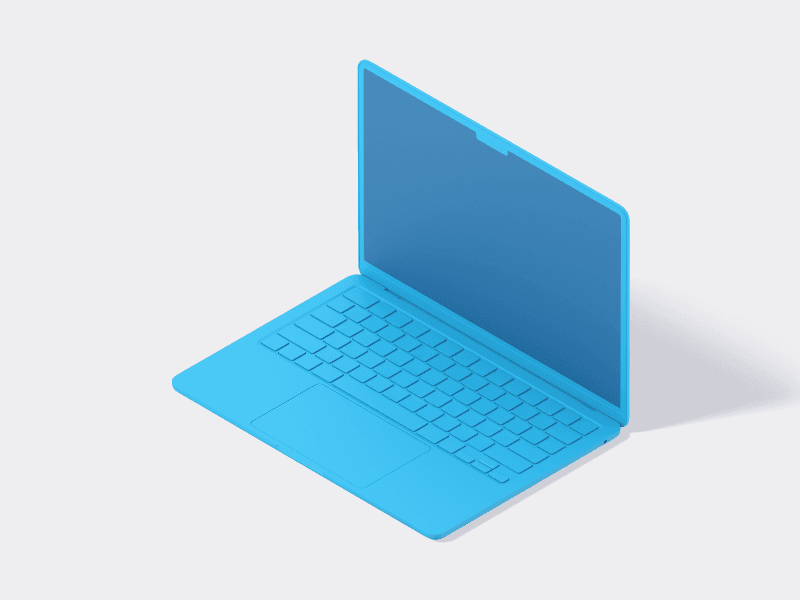MacBook Air (2022) online mockup