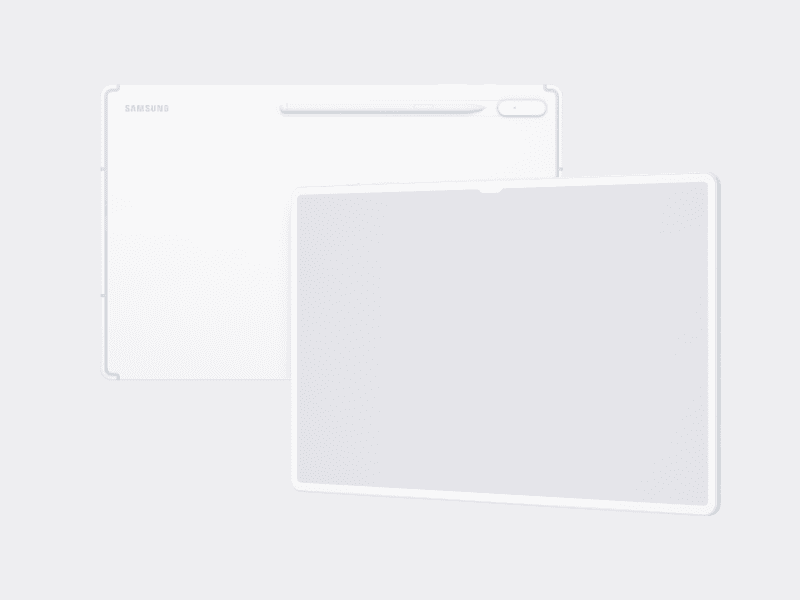 Galaxy Tab online mockup